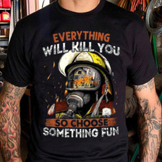 Fashion, Shirt, firefightershirtsmen, firefightergift