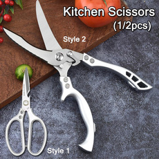 Steel, Stainless Steel Scissors, Kitchen & Dining, Stainless Steel