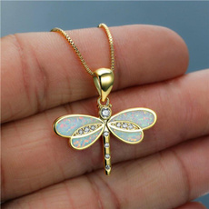 dragon fly, Chain Necklace, Fashion, Jewelry