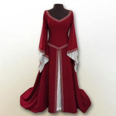 dressforwomen, medievaldres, Cosplay Costume, Elegant Dress