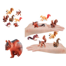 squirrelfigure, Toy, animalmodel, simulatedstatue