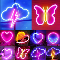 butterfly, Heart, led, ledneonsignlight
