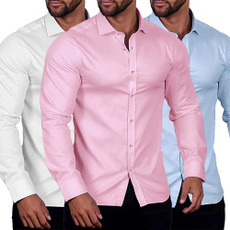 Plus size top, Dress Shirt, men clothing, Shirt
