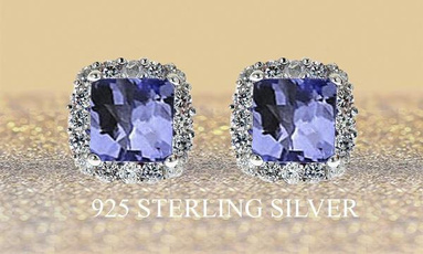 Sterling, quartz, Jewelry, tanzanite