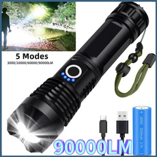 Flashlight, Rechargeable, led, camping