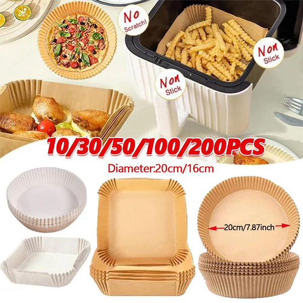 Air Fryer Disposable Paper Liner Non-Stick Oil-proof Paper Tray