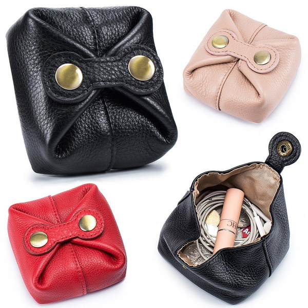 Girls Genuine Leather Small Coin Purse with Large Capacity - China Leather  Change Wallet and Leather Coins Purse price | Made-in-China.com