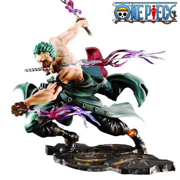 2 Style Anime One Piece Figure 22cm Roronoa Zoro Figure Action Figures ...