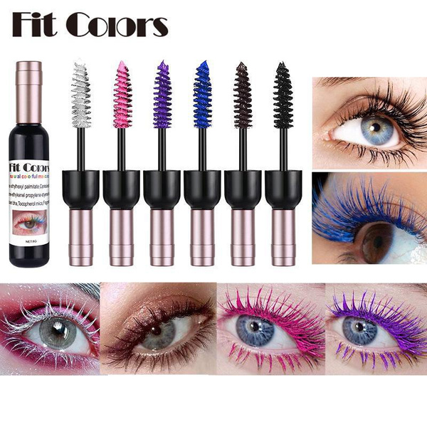Waterproof Colored Mascara Smudgeproof Colored Mascara With Wine