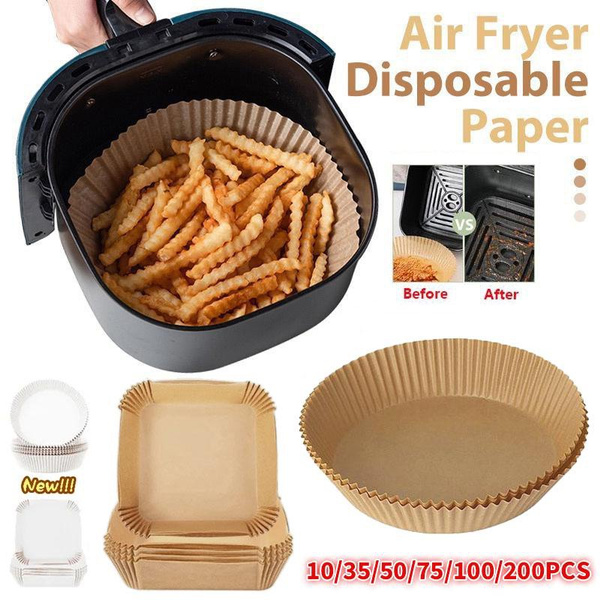 Air Fryer Disposable Paper Liner Non-Stick Oil-proof Parchment Mat