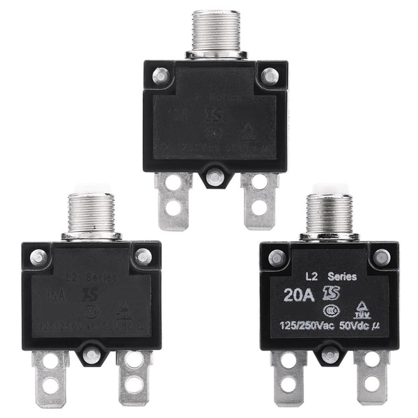 Reset Thermal Switch,AC 125/250V Reset Thermal Switch Circuit Breaker