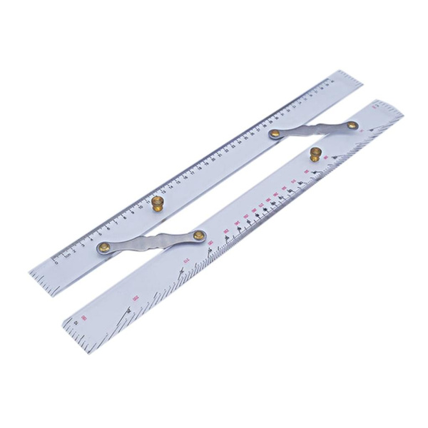 GPS Plotter Parallel Ruler Tied-Up Sea Chart Measuring Divider Marine ...