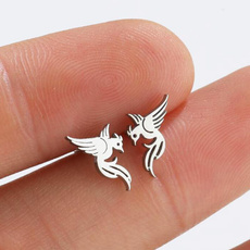 Steel, Mini, Stainless Steel, stainless steel earrings