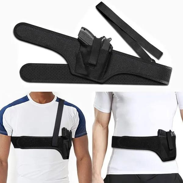 Outdoor Multi Functional Stealth Tactical Gun Holster Elastic Waistband