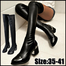 Knee High Boots, fashion women, Fashion, Leather Boots