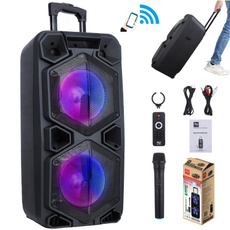 Microphone, lights, Dj, portable