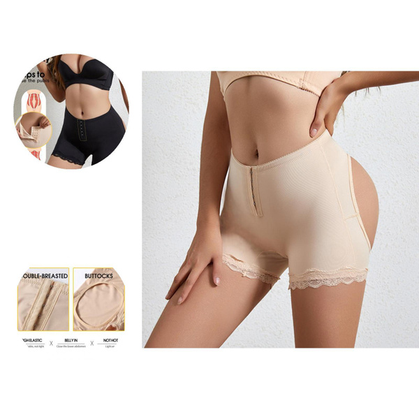 Butt Lift Panties Slimming Tummy Solid Color Women Waist Trainer