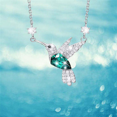 cute, Crystal, Diamond Necklace, Jewelry