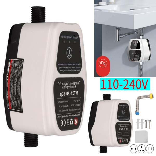 Pump Automatic Water Pressure Shower Boosting Recirculating Wall