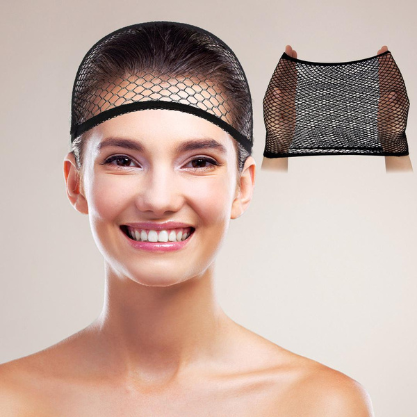 2pcs Wig Caps Breathable Mesh Net Wig Caps Weaving Hair Net for Wig