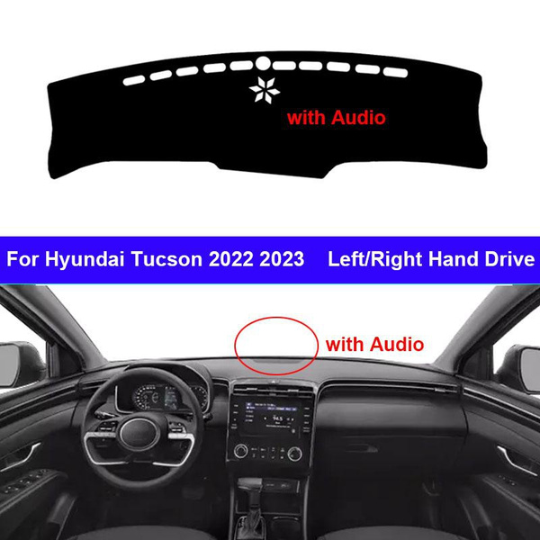 Dash Cover Dashboard Mat For Hyundai Tucson 2022 2023 – Black, Anti-Glare, Heat Resistant
