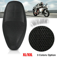 Scooter, black, Motorcycle, Cushions
