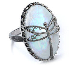 Antique, dragon fly, dragonflyring, 925 silver rings