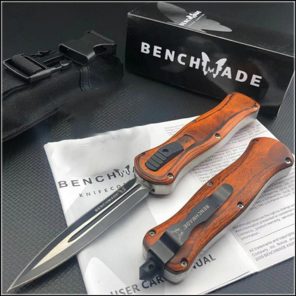 Double Action Switchblade OTF Spring Assisted Knife Automatic Knives