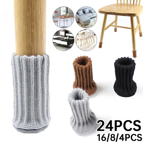 Chair outlet leg sleeves