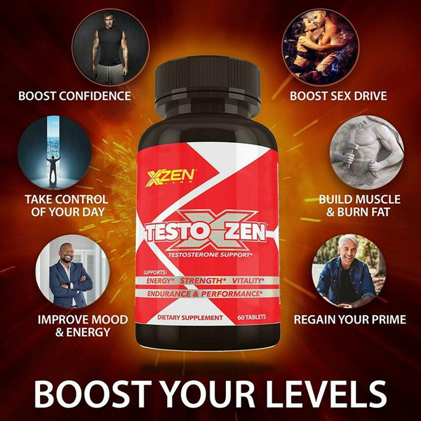 Natural Energy and Endurance Booster for Men Supports Muscle and Fat