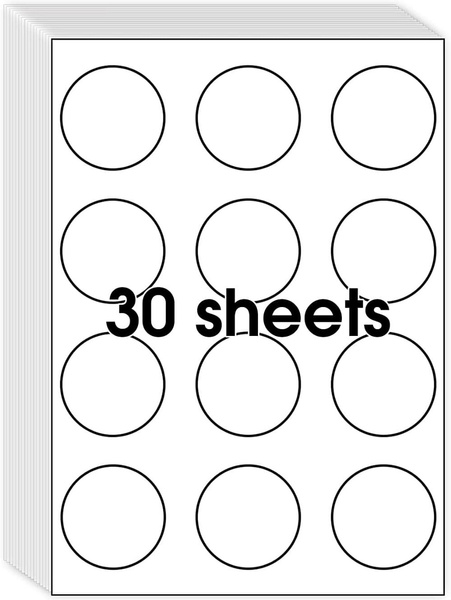 2 quot Round Sticker Labels Template 22807 for Inkjet or Laser Printer 2 quot Round Sticker Labels Template 22807 for Inkjet or Laser Printer