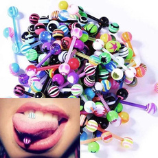 Jewelry, tonguepiercing, tonguebarbell, uv