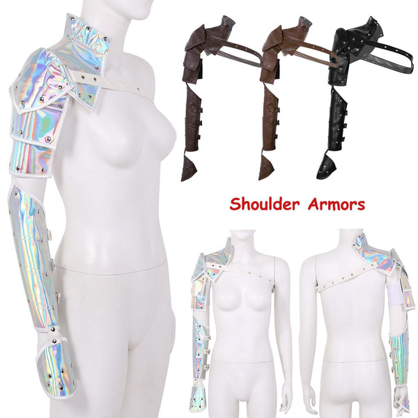 Iiniim Steampunk Gothic One Shoulder Armors Adjustable