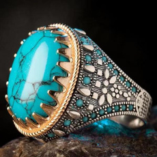 Turquoise, Engagement, wedding ring, Gifts