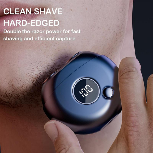 Mini Razor Shaver Rechargeable Electric Fly Saucer Razor Waterproof