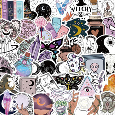 witchsticker, Stickers, witchy, water