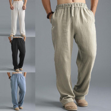 elastic waist, Cintura, Casual pants, beachpant