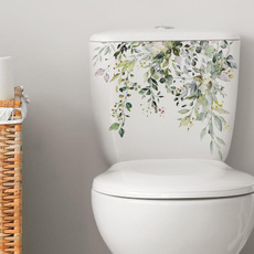 toiletdecoration, Plants, Home & Kitchen, wall stickers home decor