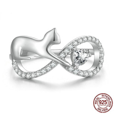 Sterling, cute, animalring, Gifts