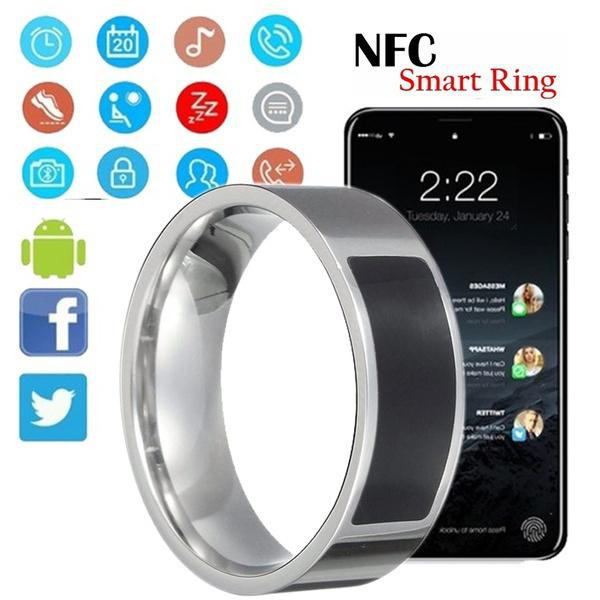 NFC Smart Ring Multifunctional Waterproof Intelligent Ring Smart Wear  Finger Digital Ring for Android Phone NFC Devices