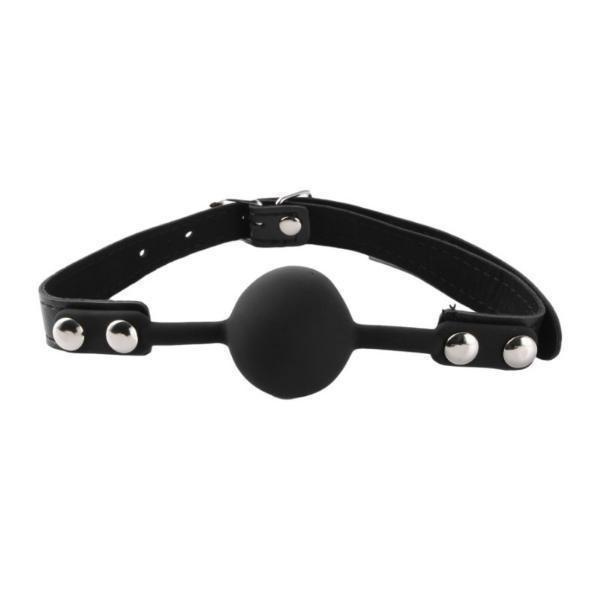 Soft Safety Silicone Open Mouth Gag Ball Bdsm Bondage Slave Ball Gag Erotic Sex Toys For Woman 7701