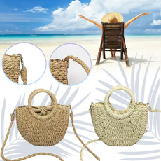 beachbag, Outdoor, strawbag, Messenger Bags