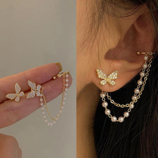 butterfly, cute, DIAMOND, Jewelry