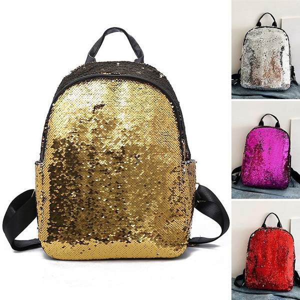 Large sequin clearance backpack