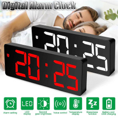led, Clock, Alarm, digital