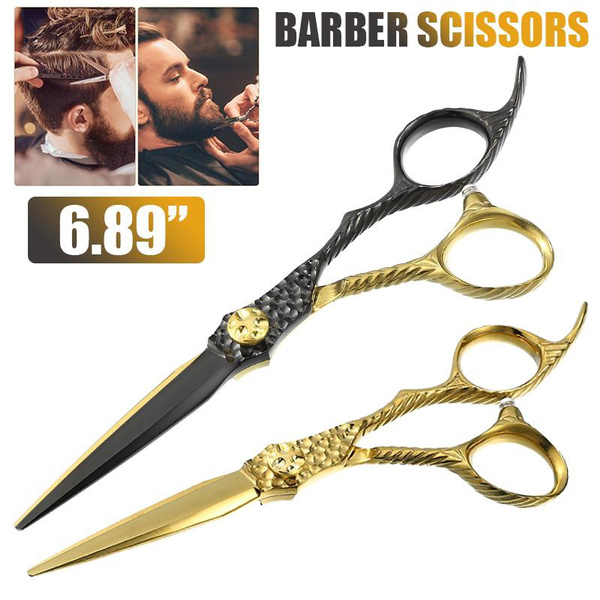 6.9 Barber scissors Professional Hair Scissors 3D Embossing Hair Shears  Cutting Shears Anti Rust Stainless Steel Hair Cutting Scissors Haircut  Scissors