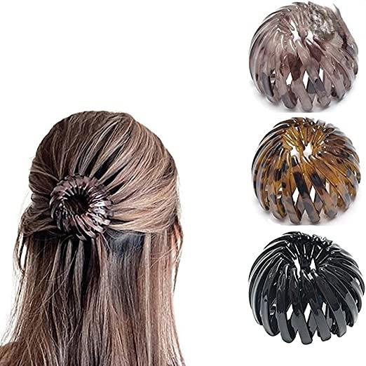 Birds Nest Hair ClipBirds Nest Shaped Hair Holder, Bun Maker Clip