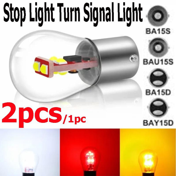 1Pc 1157 BA15D BAY15D 1156 BA15S P21W P21/5W Led Bulb 800LM Car Turn Signal  Lamp Reverse Brake Lights Red White Yellow 12V