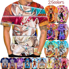 dragonball3dtshirt, Fashion, unisexshortsleeve, Japanese Anime