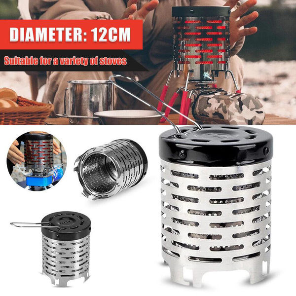 Portable Mini Camping Stove Cover Winter Heater Tent Warmer for Outdoor